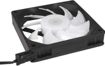 Preview: Gehäuse-Lüfter Argus ES-011 RGB-Lüfter mit Stecksystem